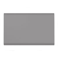 WeatherTech ComfortMat Connect Modular Anti-fatigue Middle Mat - Carbon Fiber - Grey-Each Middle Piece is also 3 feet long (0.91 m). Snap them between End or Corner Pieces.