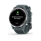 Garmin Approach S44 Smartwatch - Silver Aluminum Bezel With Twilight Silicone Band-TRACK YOUR CLUBS - Pair with optional Approach CT1 club tracking tags or Approach CT10 club tracking sensors (both sold separately) for shot-tracking capabilities, so you have a clearer picture of which parts of your game to focus on.