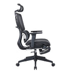 Motionwise Mesh Office Chair with Footrest-Highly breathable self-supporting mesh composite is weaved to offer ventilated comfort for all seasons.
