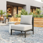 Zuo Horizon Accent Chair - Grey-Chair Weight Capacity: Supports up to 280 lb