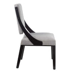 Modway Cambridge Upholstered Fabric Dining Chairs - Light Grey - 2 Pack-Chair Weight Capacity: 500 lbs
