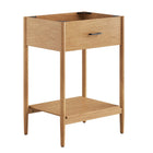 Modway Zaire 24" Bathroom Vanity Cabinet - Natural-MDF and Rubberwood