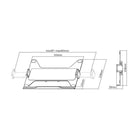 IntekView Universal Laptop Holder For Monitor Arms-9