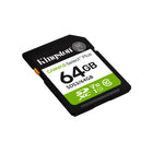 Kingston 64 GB Canvas Select Plus G3 SD Card-Class 10 UHS-I speeds up to 100MB/s