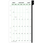 Day-Timer 2027 Original Weekly Planner Refill Portable Size - 6-3/4" x 3-3/4" - English-12 months tabbed: January 2027 - December 2027