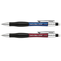 PaperMate ComfortMate Ultra HB Mechanical Pencil Starter Set Asst – 0.7mm - 2 Pack-Sleek hourglass barrel is stylish and easy to control