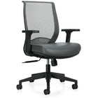 Offices to Go Lumi Synchro-Tilter Office Chair - Dark Grey-Synchro-tilter chair