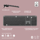 Logitech MK955 Signature Slim Wireless Keyboard and Mouse Combo - Graphite -Fully compatible with Windows 11