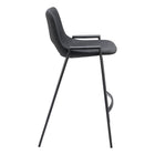 Zuo Desi Counter Stool - Black - Set of 2-3 year limited warranty