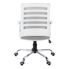 Monarch Specialties 7225 Multi-Position Office Chair - White/Grey Mesh-Assembly required: Illustrated instructions and all hardware are provided for convenience (additional tools may be needed); this desk chair measures 24 inches L x 24.25 inches W x 39 inches H