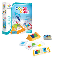 SmartGames Color Code Puzzle Game -Stack the tiles to recreate each composition layer by layer!