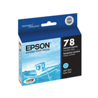 Epson T078 Ink Cartridge - Standard Capacity - Light Cyan-The package includes one light cyan ink cartridge
