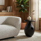 Zuo Piho Side Table - Black-Dimensions: 14.2" L x 14.2" W x 20.1" H