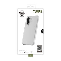 TUFF8 Samsung Galaxy A36 Clear Case-Made from high-quality Polycarbonate materials
