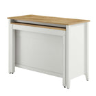 Modway Garland Kitchen Island - Oak White-9