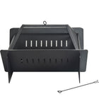 Shinerich Heavy Duty Rectangle Fire Pit - 29" x 26"-29" Heavy Duty Fire Pit, steel frame and high temperature paint