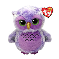 TY Beanie Boos - Owlivia The Purple Owl-Plush