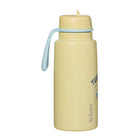 b.box Insulated Flip Top - 1 L - Looney Tunes-Flip top lid for free-flow drinking with stainless steel straw inside