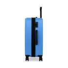 Bugatti Alexandria Collection 26.50" Hardside Spinner Luggage – Blue-Telescopic trolley handle with multi-stage locking heights
