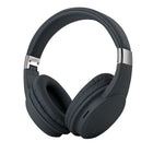Basic Tech Wireless Over The Ear Foldable Headphones - Charcoal-Deep bass