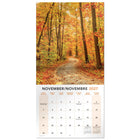 Mead 2027 Decorative Wall Calendar - 12" x 12" - Nature Path - Bilingual-Printed on quality paper for clarity and durability throughout the year