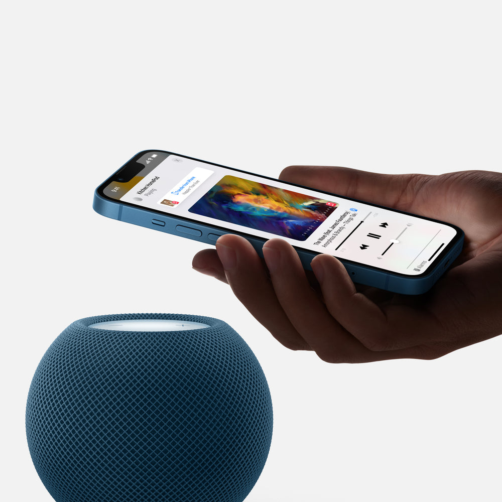 Apple HomePod mini - Blue | staples.ca