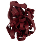 JAM Paper Durable Rubber Bands - Size 107 - Burgundy - 50 Pack-Size: 107 (7 x 3/5 inches) | Made from a combination of high quality rubber and elastic