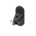 Kanto Universal Satellite Speaker Wall Mount Brackets - Black-Swivels up to 90° left or right depending on speaker size.