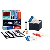The Good Game Company Idiom Addict-Sleek and smart language game based on reworded idioms and phrases