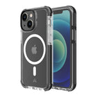 AXS PROShield Plus MagSafe Compatible Drop-tested Clear Case for Apple iPhone 13 mini - Black-Sleek reinforced corners maximize shock absorption