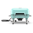 Kenmore 2 Burner Retro Tabletop Gas Grill - Turquoise-Total Cooking Area: 262 sq inch.