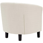 Modway Prospect Upholstered Fabric Armchair - Beige-Foam Padding