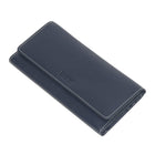 Roots Ladies Slim Clutch Wallet - Navy-3 ID windows