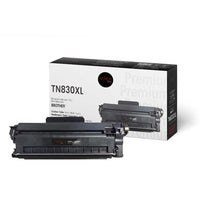 Premium Tone Brother TN830XL Compatible Toner - High Yield - Black-Color: Black 