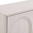 Modway Flux 55" Arched 3-Door Sideboard - White Wash-9