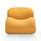 Manhattan Comfort Rosebud 30.3" Modern Wool Blend Upholstered Accent Chair - Yellow - 2 Pack-Weight Capacity: 300 Lbs. Seat Height: 13 inches. Lounge Leg Length: 23.2 inches