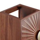 Modway Daylight 18" Bathroom Vanity Cabinet - Walnut-7