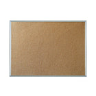 Staples Economy Cork Bulletin Board with Aluminum Frame - 96" x 48"-Durable construction