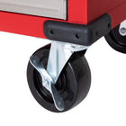 Seville Classics UltraHD Storage Cabinet - 36" L x 18" W x 72" H - Red-4 corner bumpers for added protection