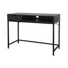 Simply Writing Desk - Espresso-Espresso MDF desktop with sturdy metal frame