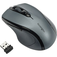 Kensington Pro Fit 2.4GHz Wireless Mid-Size Mouse - Graphite Grey-Compact size for travel convenience
