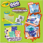 Crayola DIY Goo Satisfying Booster Pack-MYSTERY MIX-INS: Includes a variety of surprise textures for a fun and surprising experience