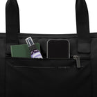 Samsonite Companion Drop Bottom  Weekender 15.6" - Black-Quick access pockets offer storage for need-it-now essentials