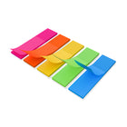 Staples Stickies Page Markers - 125 Pack-Assorted colours include pink, orange, yellow, green and blue