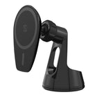Scosche MagicMount Pro MS 3-in-1 Magnetic Phone Mount - Black-The vent mount option attaches to most vehicle vents, is easily to install, remove and move to another vehicle