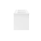 Modway Vitality 48" Double Sink Bathroom Vanity - White-Ceramic Double Sink With Integrated Countertop
