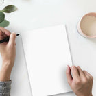 Jam Paper Strathmore 88 lb Cardstock - 8.5" W x 11 - 237 gsm - Bright White Wove - 50 Sheets-Make your work stand out with premium premium solid core cardstock. its colorful all the way through!