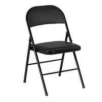 TygerClaw Comfortable Padded Event Chairs with Reinforced Steel Support-Thick padded seat and backrest provide superior comfort for long events