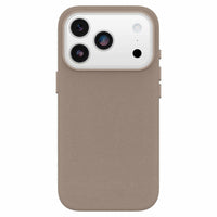 OtterBox Symmetry Cactus Leather Compatible with MagSafe Case with Camera Control for iPhone 17 Pro - Cottonwood Glen Brown-Precision designed opening for easy interaction with Camera Control