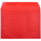 JAM Paper 9 x 12 Booklet Envelopes, Translucent Vellum Red, 100 Pack (1592187g)-Size: 9" x 12"